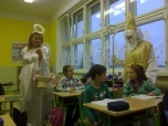 Prosinec 2014 Mikuláš ve třídě 